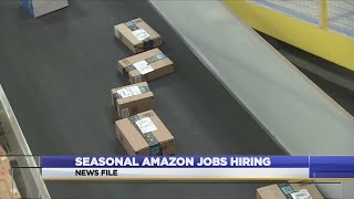 Seasonal Amazon jobs hiring