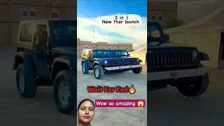 3 unique car in the world 😱💪💯#tharlover 🚗🚗#offroading #offroad4x4 #offroadadventure