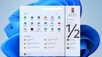 My Windows 11 Got HALF the New Start Menu Floating Panel Features! (Phone Link Companion)