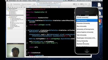 7-2 Cell Reuse In TableView http://iPhoneYo.com - iPhone Programming Screencasts
