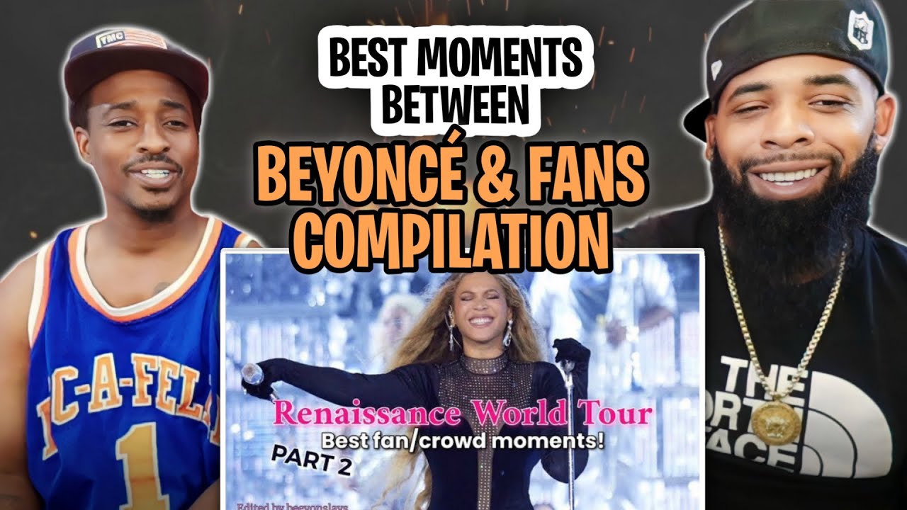TRE-TV REACTS TO - Best moments between Beyoncé & fans Compilation ...