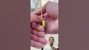 De enige knoop die je nodig hebt voor groot wild! #shorts