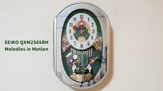 Baseball】SEIKO Melodies in Motion Automaton Clock QXM256SRH - YouTube