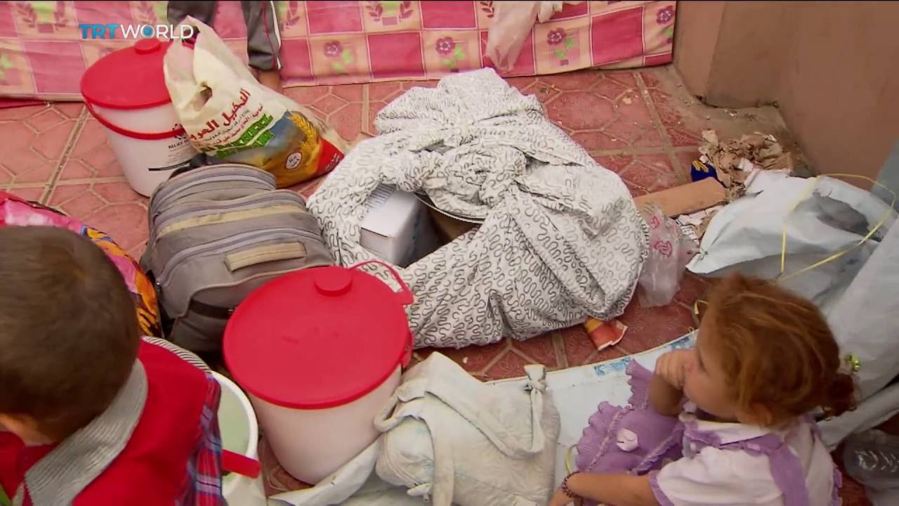 The Fight for Mosul: 2,000 families without shelter in refugee camp