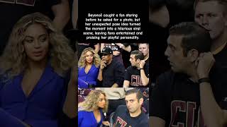 From Stare to Viral - Beyoncé Delivers Comedy! 😳✨ #celebritynews