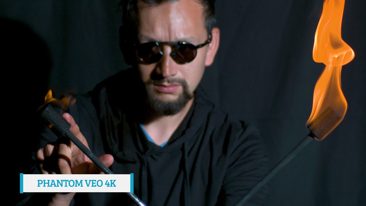 Phantom VEO 4K Slow Motion Fire Transfer