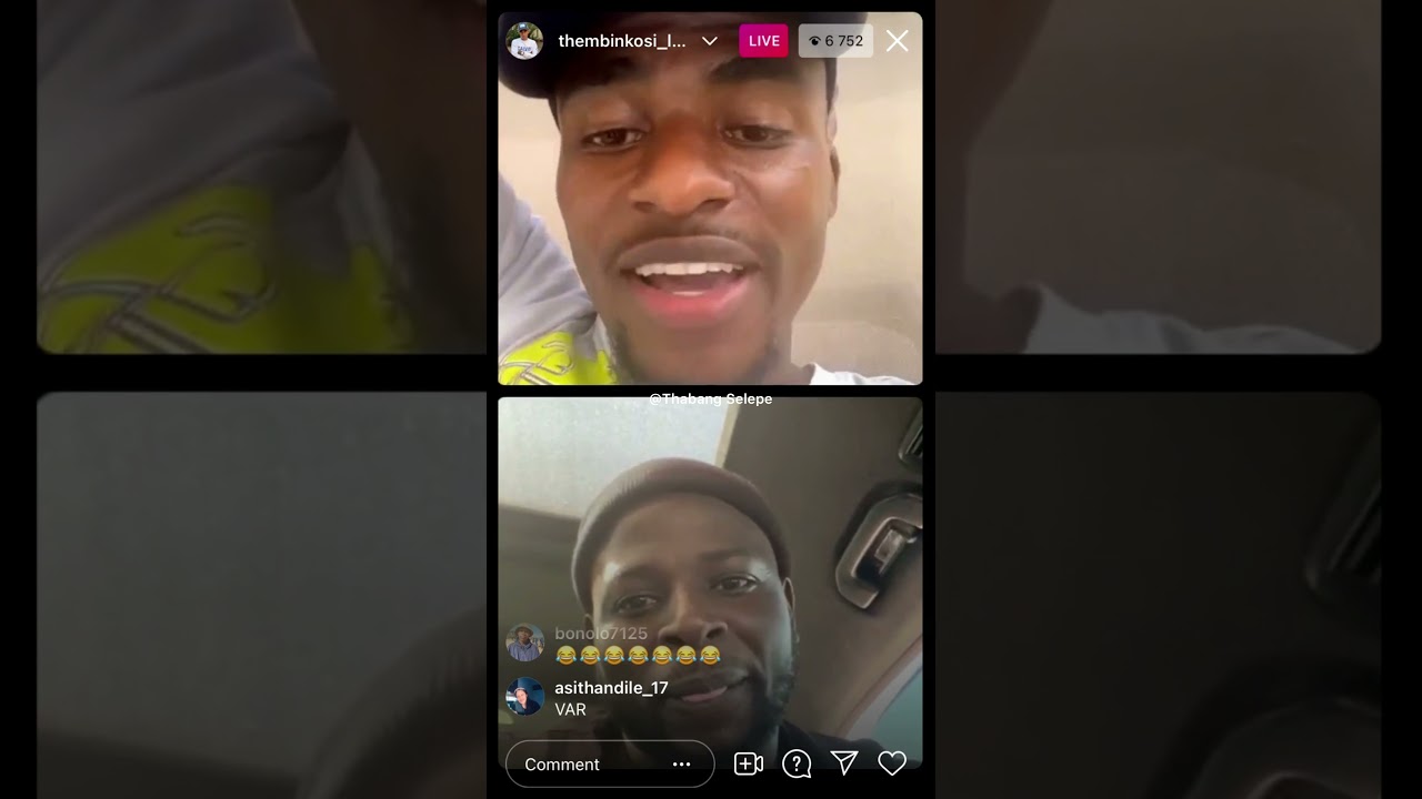 Lorch live on Instagram with Dj maphorisa denying everything about Natasha