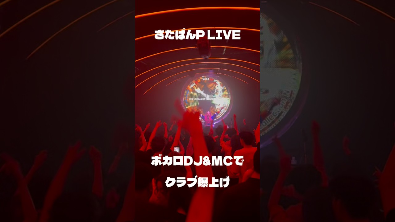 新宿のクラブをぶち上げるボカロP #DJ #ボカロ #クラブ