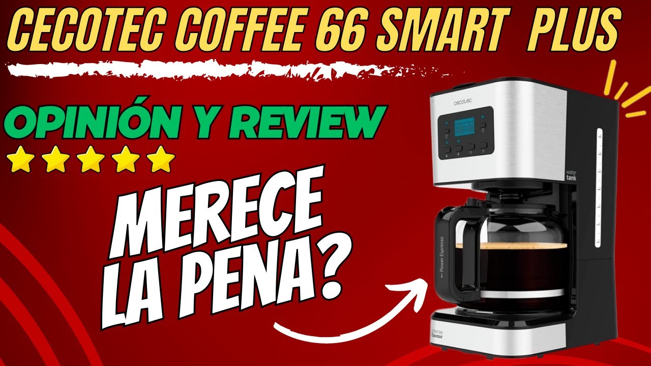 CECOTEC Coffee 66 Machine à café intelligente