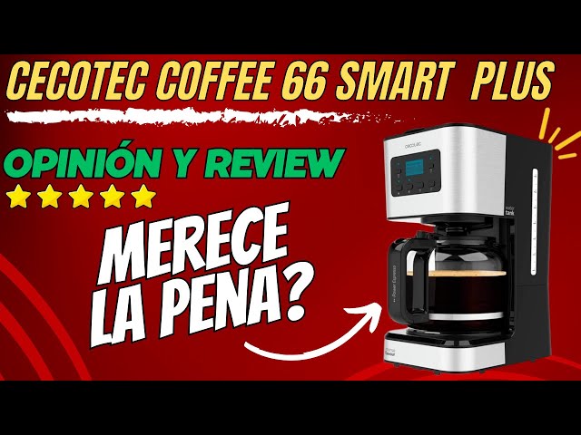 Cafetera de goteo programable coffee 66 smart CECOTEC - Ferretería  Campollano