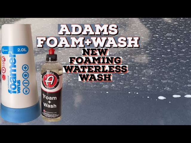 Adam's Waterless Car Wash Collection, No Rinse Car Wash