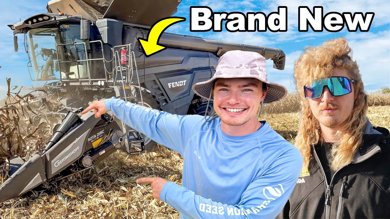 My Brother Surprised Me With A NEW $750,000 Combine