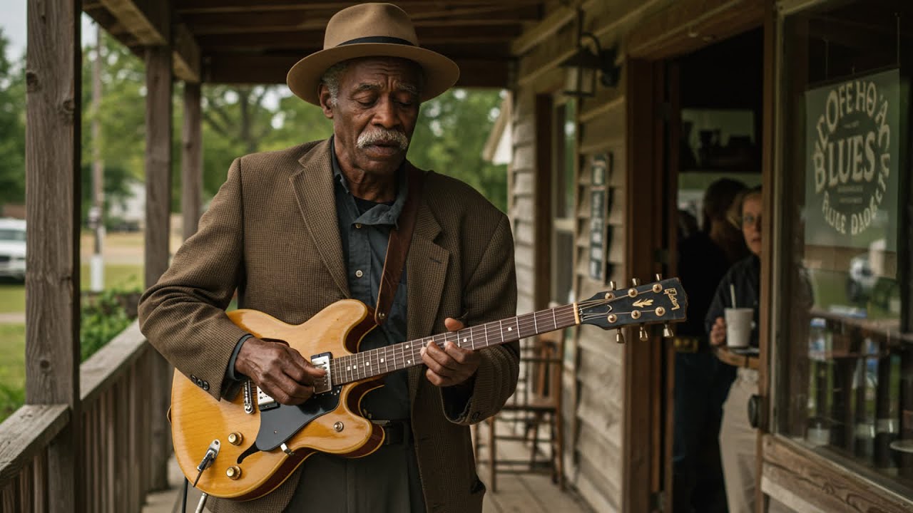 Blues Relax 128 - January Blues - Dark Winter Blues Music Played On Guitar And Piano