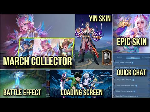 ပြန်လာမဲ့ Collector Skin Delay ဖြစ်သွားတဲ့ Skinများ Battle Effect ပုံစံများနှင့် Skinအသစ်Updateများ🤩 ပြန်လာမဲ့ Collector Skin Delay ဖြစ်သွားတဲ့ Skinများ Battle Effect ပုံစံများနှင့် Skinအသစ်Updateများ🤩