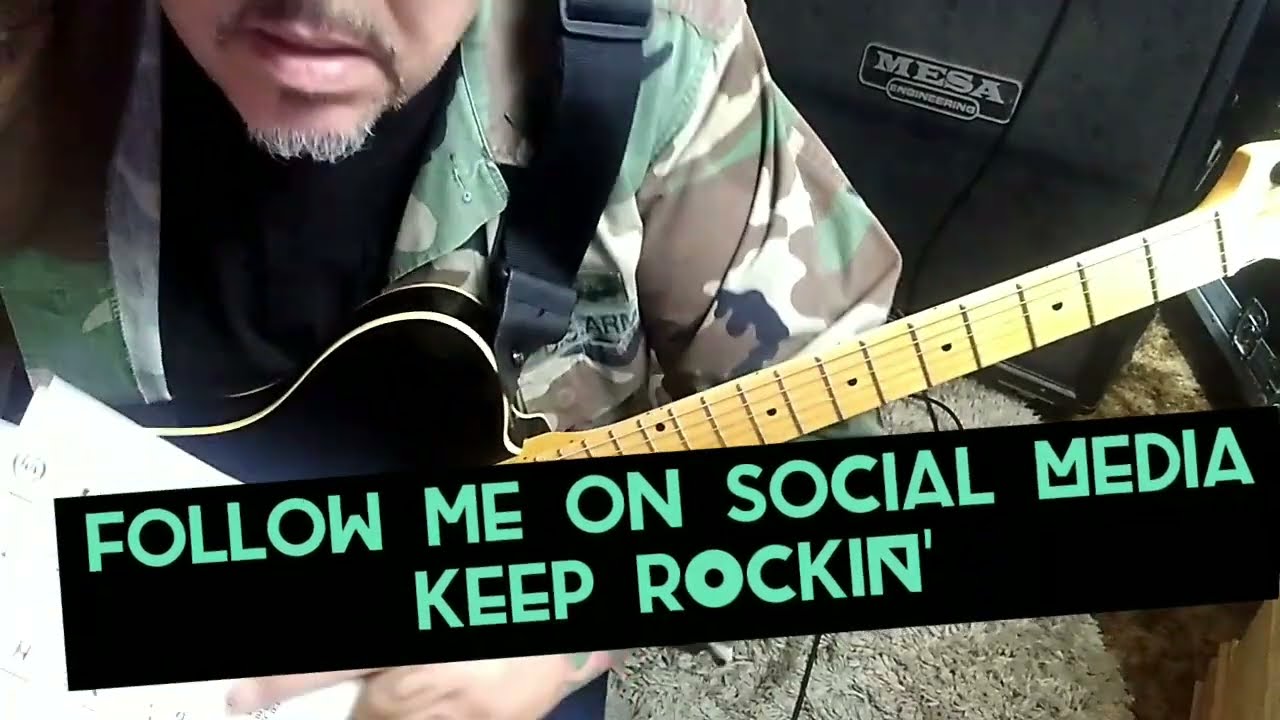 SPIDERWORKS Shiver Guitar Lesson + How to play