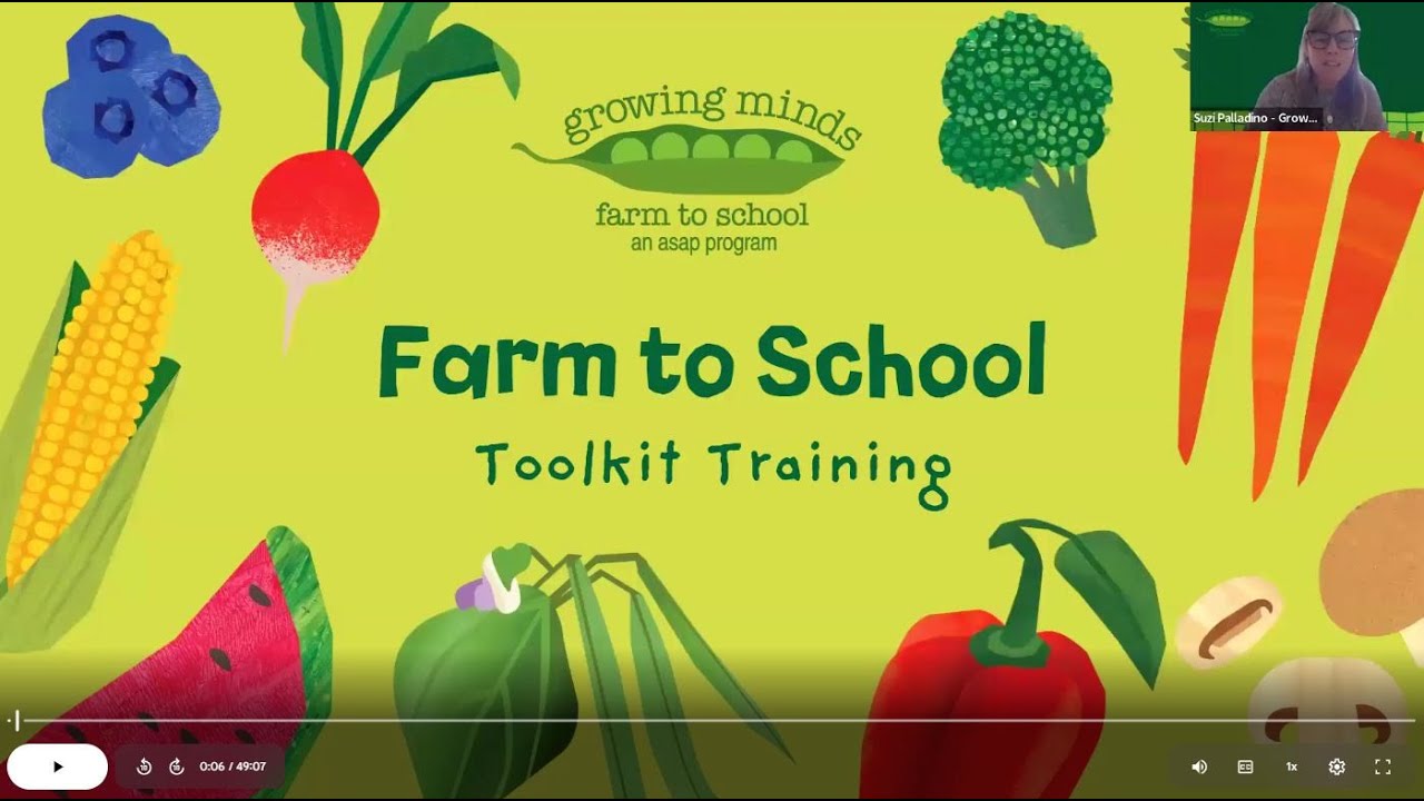 Farm to School Toolkit Training by Growing Minds
