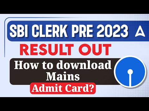 SBI Clerk Result 2024 Out 