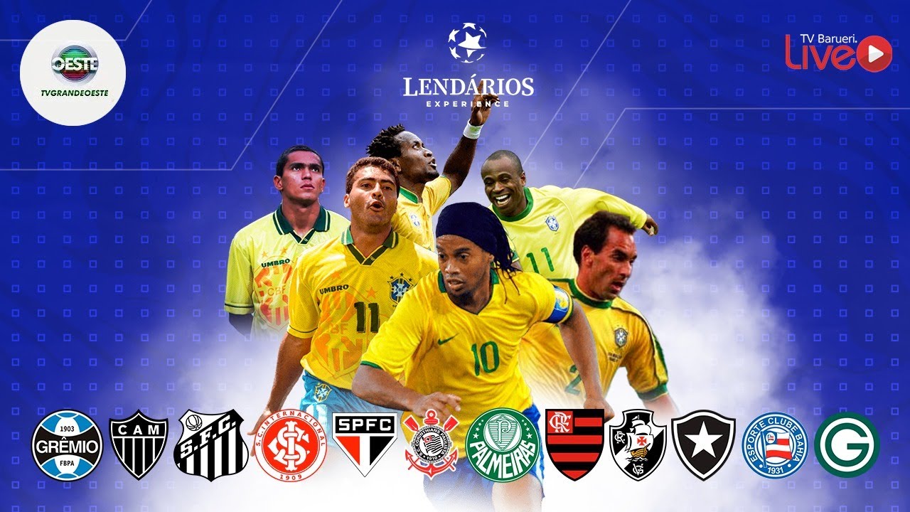 Lançamento Lendários Experience – Presença Dos Maiores Jogadores Do Brasil