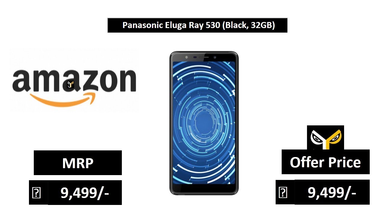 Panasonic Eluga Ray 530 (Black, 32GB)