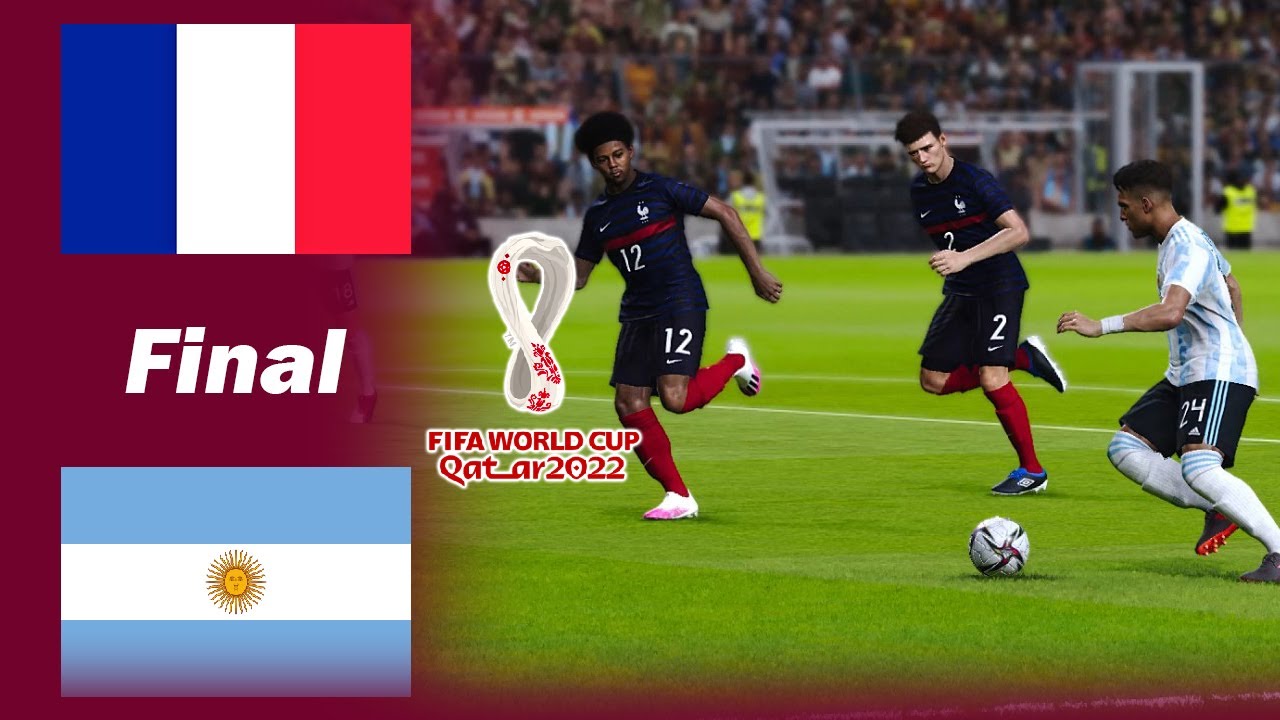 Pes 2021 France Vs Argentina Final Fifa World Cup 2022 Full Match Hd And All Goals Youtube