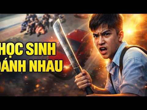 CLIP: Hai nhóm học sinh cấp 2 mang hung khí đánh nhau - Báo Người Lao Động