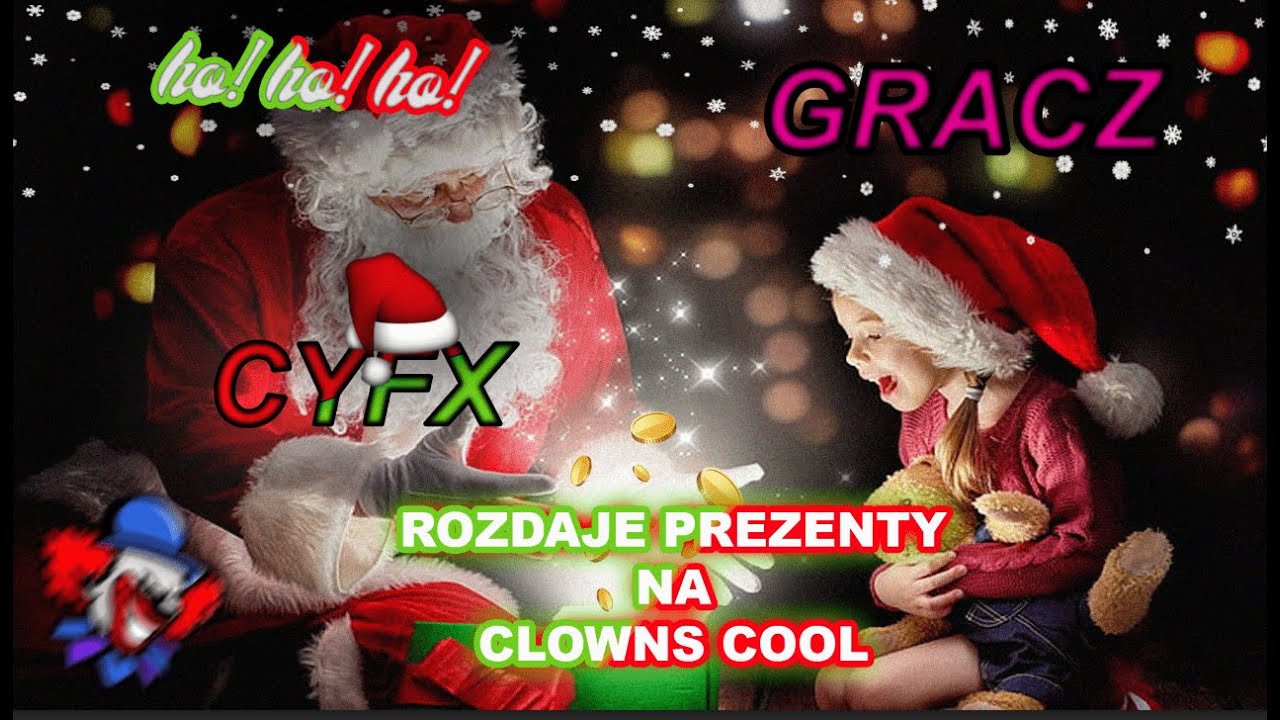 ROZDAJE PREZENTY NA CLOWNS.COOL