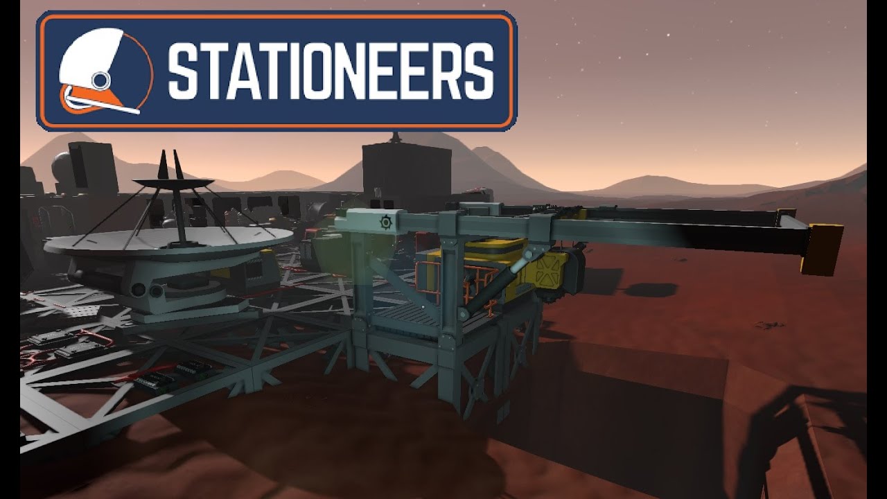 Building New Stations & Auto Mining Stationeers 7 YouTube
