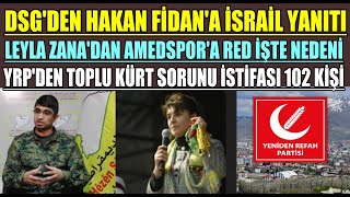 Dsgden Hakan Fidana İsrail Yanıtı