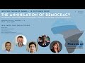 26th annual psyssa congress invited panel the annihilation of democracy