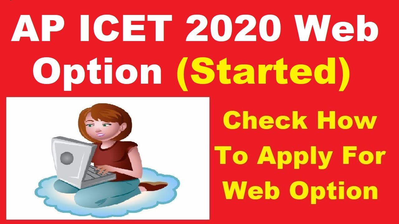AP ICET 2020 Web Option (Started) - Steps to Check AP ICET 2020 Web Option