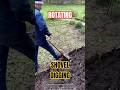 Manual Soil Digging With A Rotating Shovel Tool