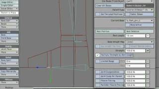 LIGHTWAVE RIGGING TUTORIAL - ZIG RIG 02.02  LEGS - THE FOOT