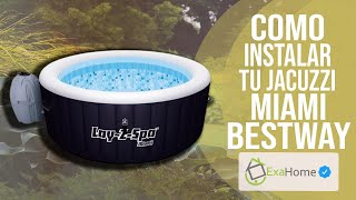 Como Instalar tu Jacuzzi Miami Bestway de Manera Simple