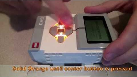 Changing Brick Status Light on EV3 Brick