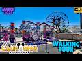 Disney California Adventure Walkthrough- A Crowded Weekend in DCA [4K POV]