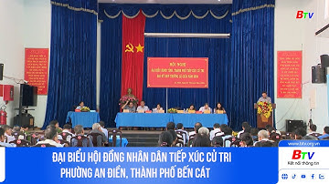Đại biểu Hội đồng nhân dân tiếp xúc cử tri phường An Điền, thành phố Bến Cát