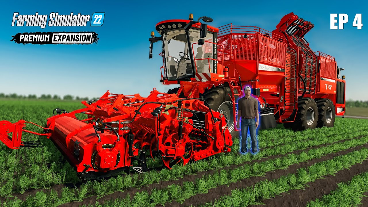 Новый способ собирать морковку Zielonka Farming Simulator 22 EP 4
