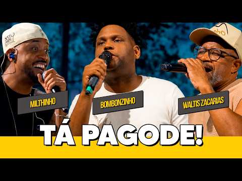 Tá Pagode com Milthinho e Bombonzinho Participação Waltis Zacarias - Ao Vivo na BatuQ - Bloco 5