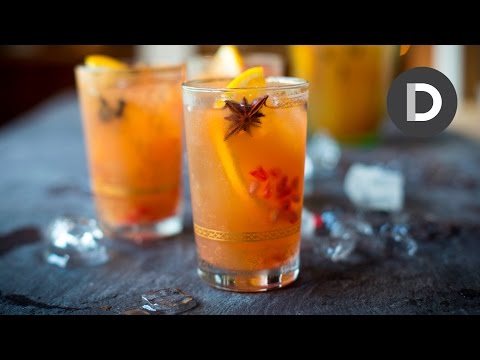 New Years Drink - Orange & Pomegranate Punch Recipe!