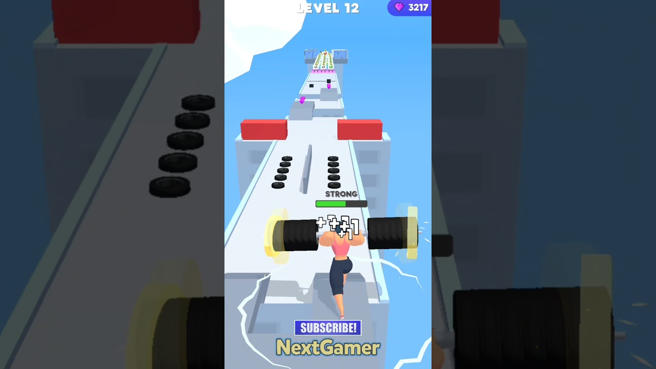 Weight Runner 3D💪Mobile Gameplay By NextGamer (Android,iOS) Level 12 