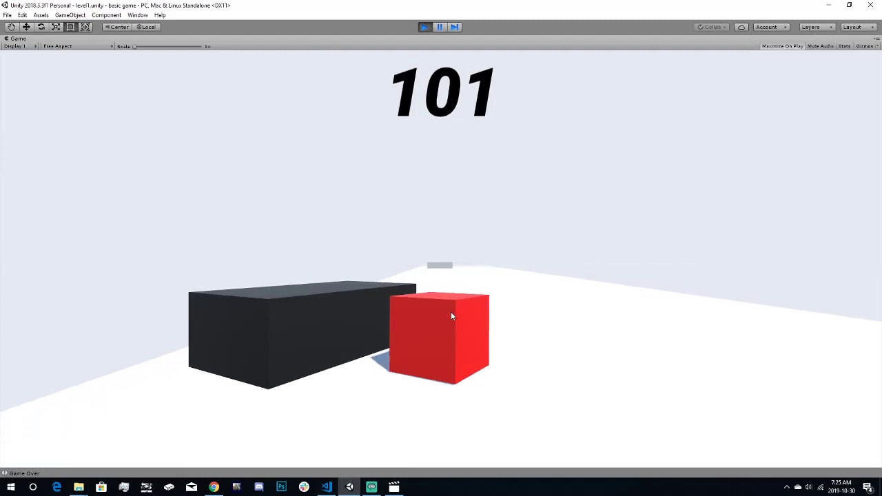 CubeRun Unity Game