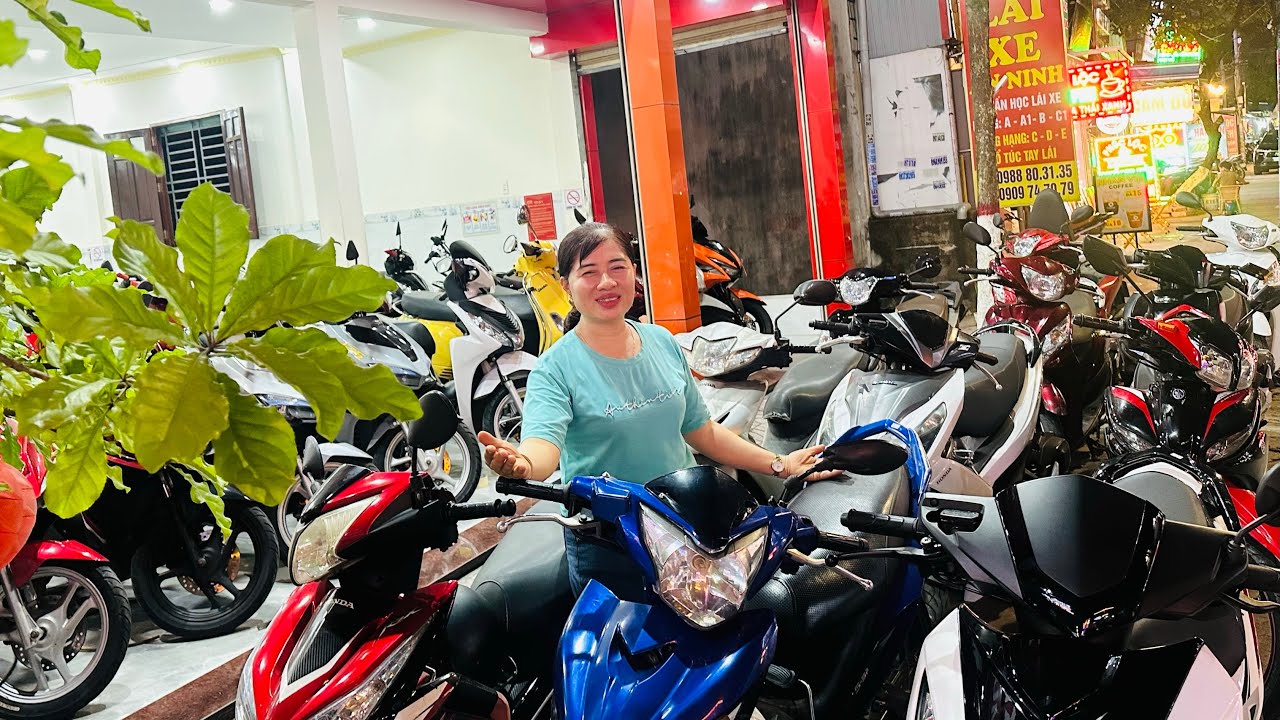 XE MÁY CAO LÊ DĨ AN BÌNH DƯƠNG TPHCM MỚI VỀ CÓ XE HON DA GIÁ RẺ ĐO LÀM 
