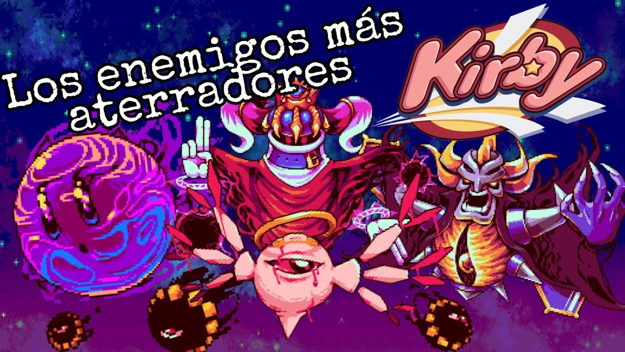 Los enemigos más aterradores de la saga Kirby - YouTube