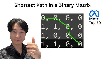 Shortest Path in a Binary Matrix - O(n) time O(n) space