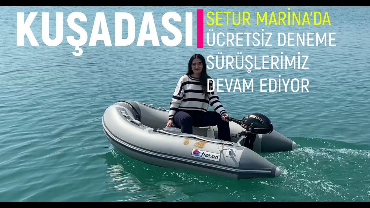 YENİ EBOAT'U DENEDİNİZ Mİ? ÜCRETSİZ TEST SÜRÜŞLERİMİZ DEVAM EDİYOR... I eBoat