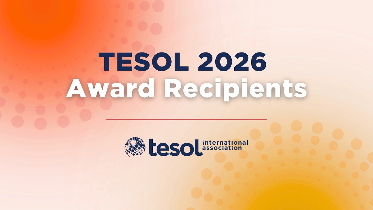 TESOL 2026 Award Recipients