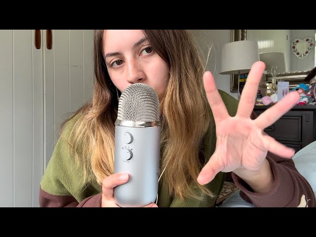ASMR Mouth sounds, inaudible whispering, camera tapping and rambles 