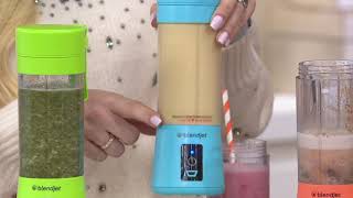 BlendJet Wireless Rechargeable Portable 12-oz Blender w/ USB on QVC