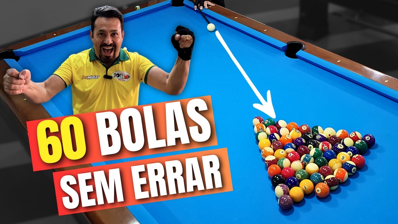 Desafio Pra Taco Forte: 60 Bolas Consecutivas Sem Errar!