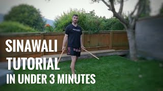 Double Stick Tutorial | Sinawali 6 in Under 3 minutes